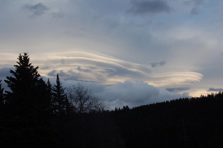 Cloud Blowing Wind