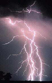 More about rain storms Captured Lightning