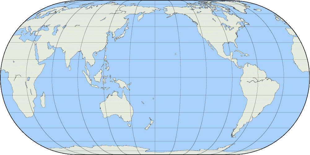 World Map Lines