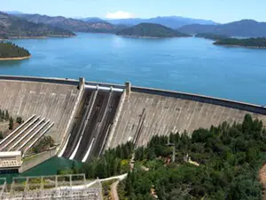 Beautiful Man-Made Lake