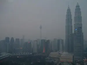 Kuala Lumpur Air Pollution from Wikipedia