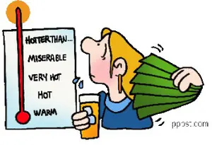 Consulting the weather chart