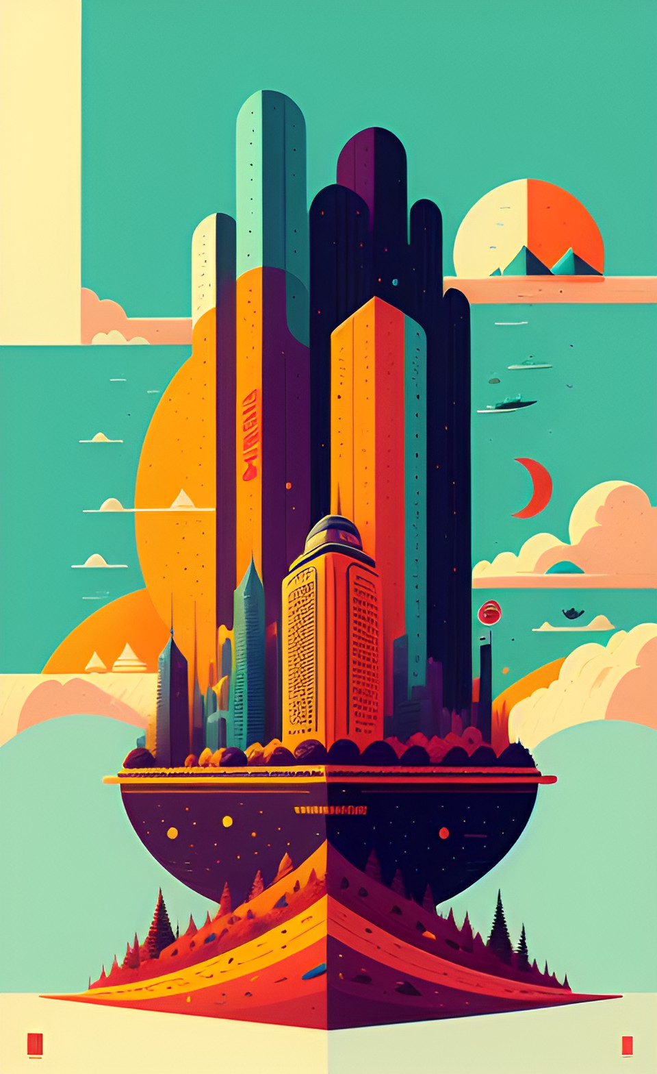 Advertising in the commercial world