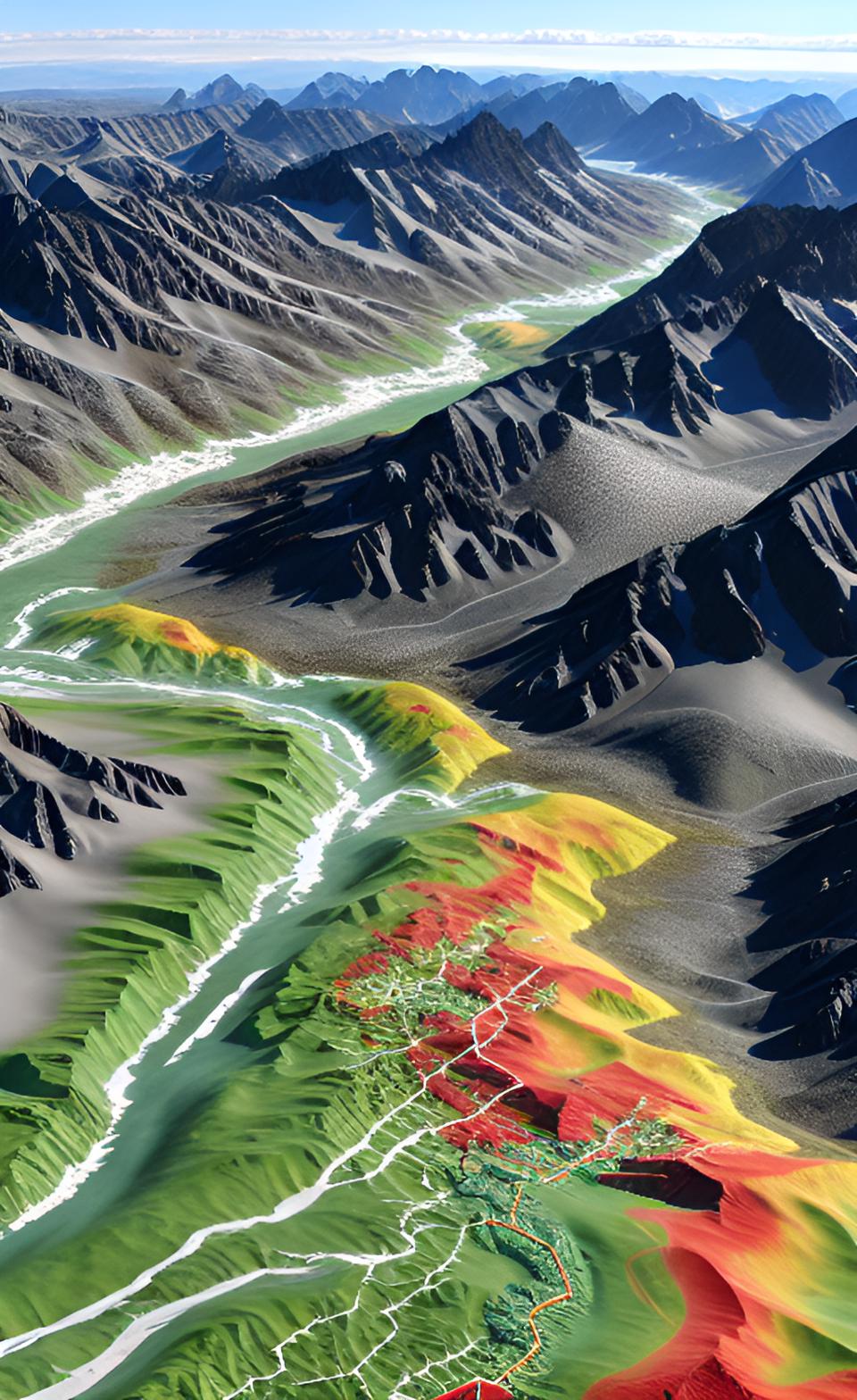 Complex terrain in BC