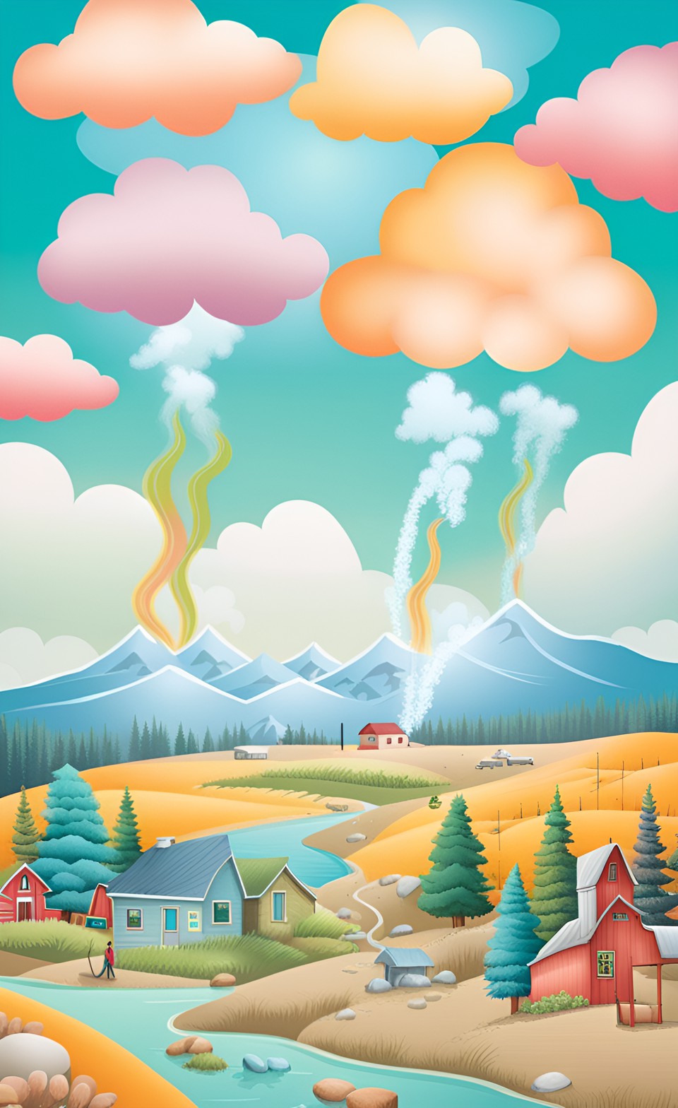 Beautiful Countryside in Alberta