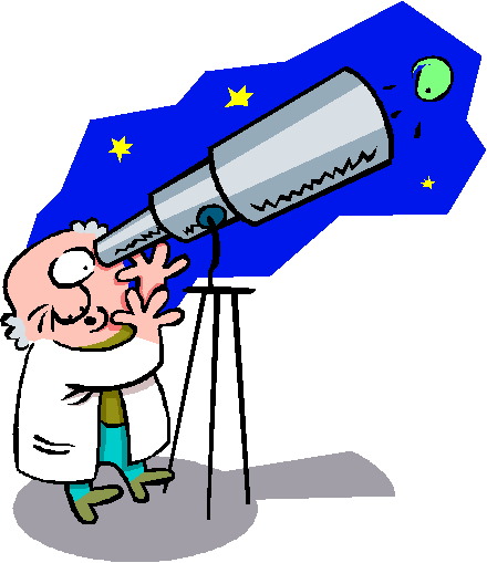 Cartoon Astronomer
