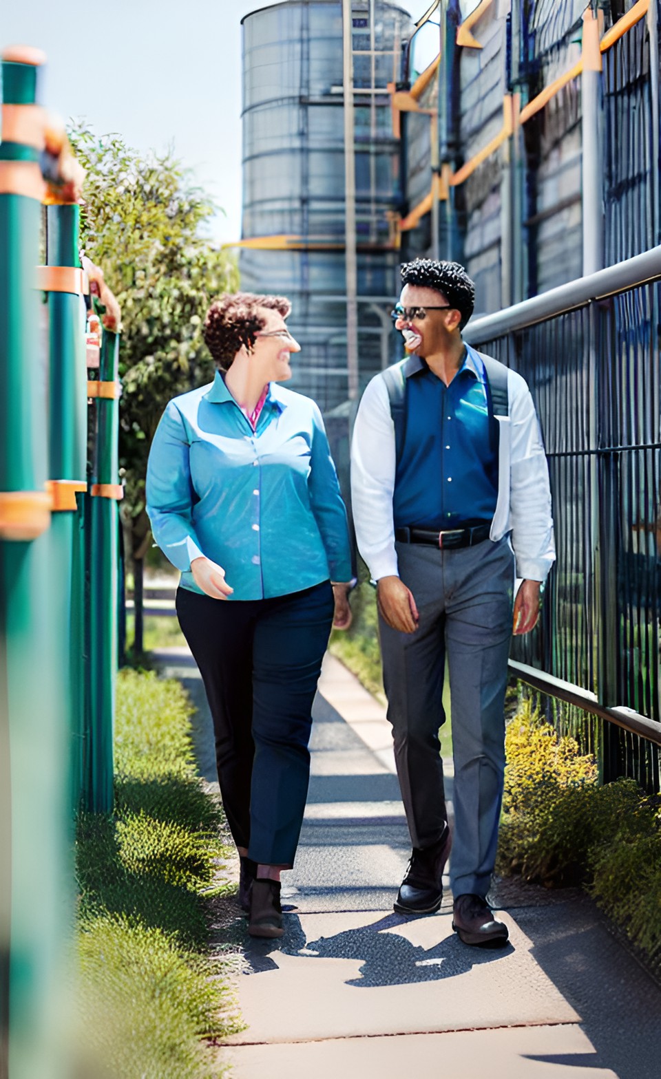 Happy clients of this air quality consulting firm.