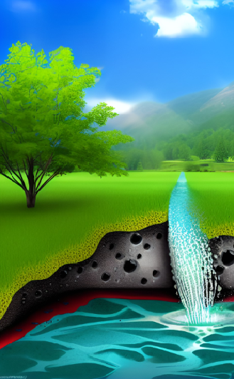 Clean water from the ground