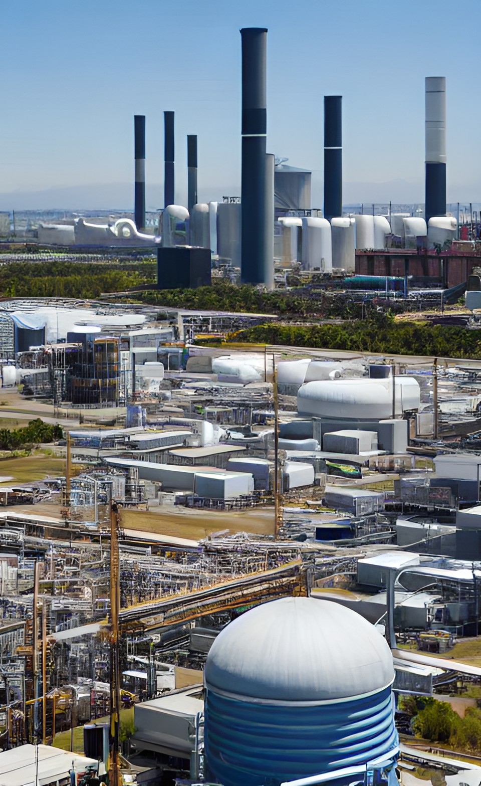 Emissions data for industries