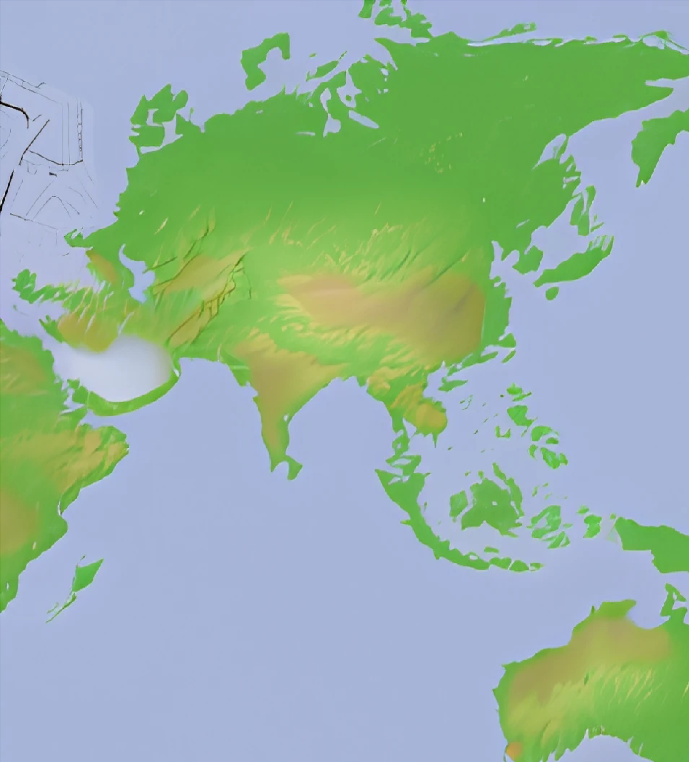 There is something interesting about this map for weather enthusiasts to explore.