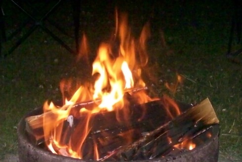 Contained and controlled fire