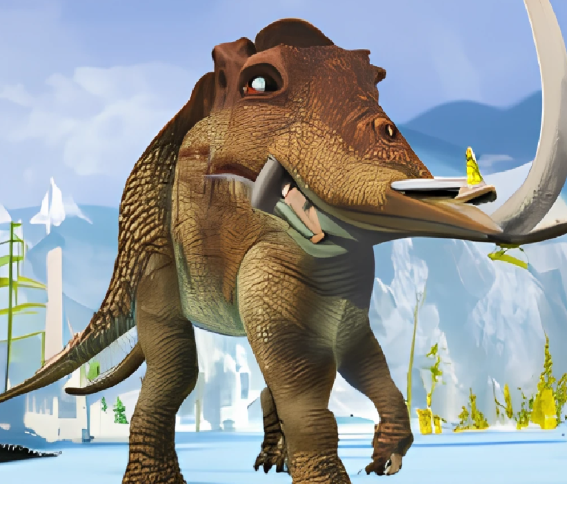 Imagine an ancient Creature like this...