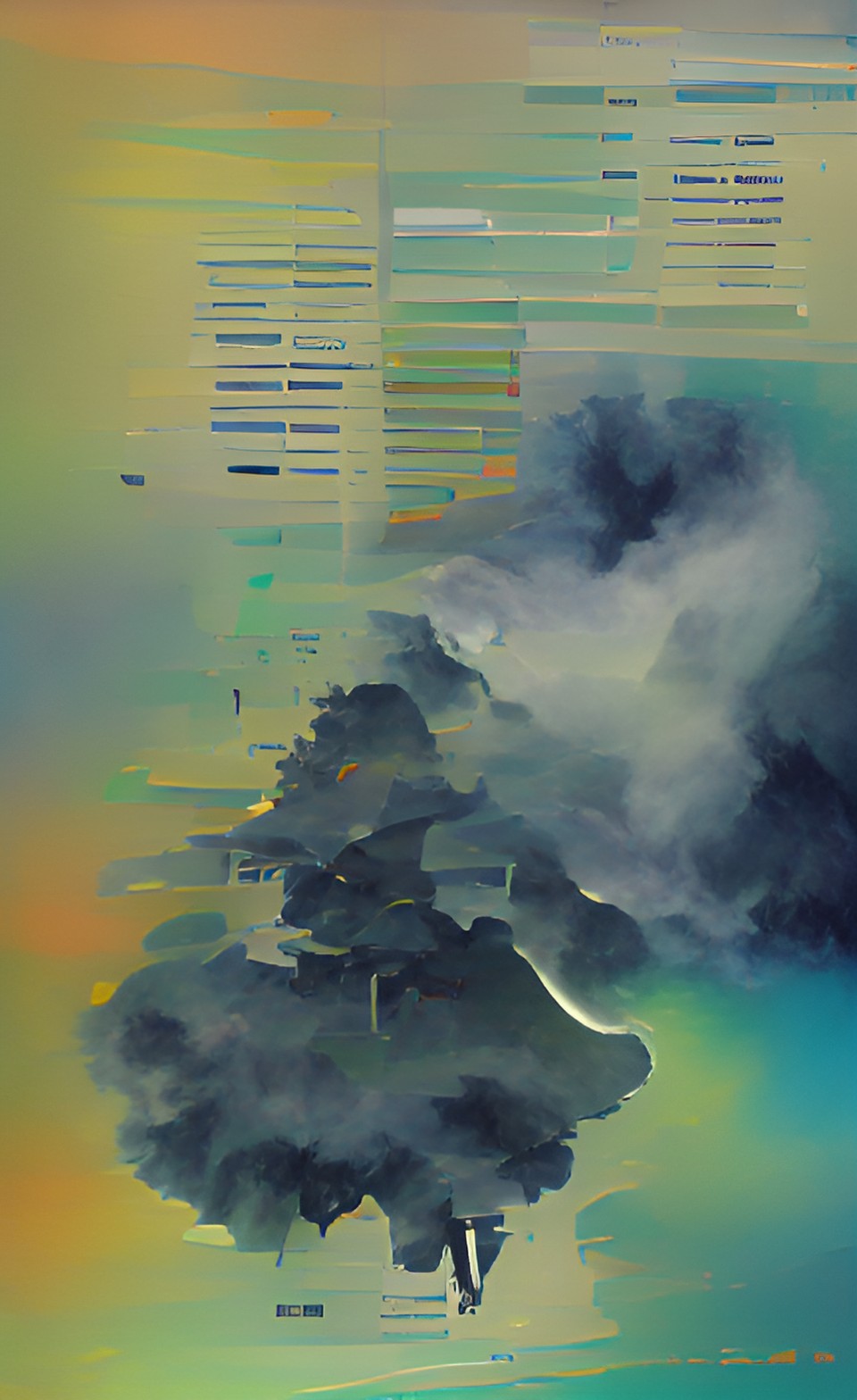 Air pollution effects on environment