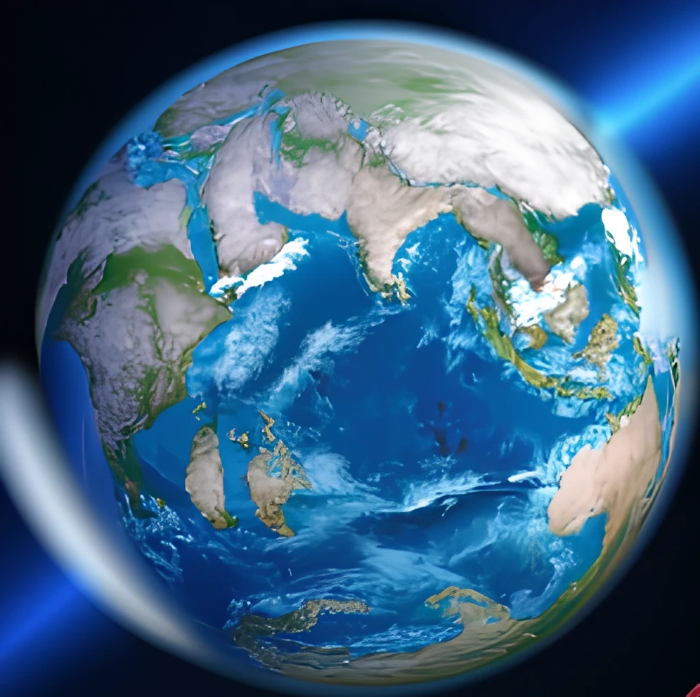 The earth in all its glory