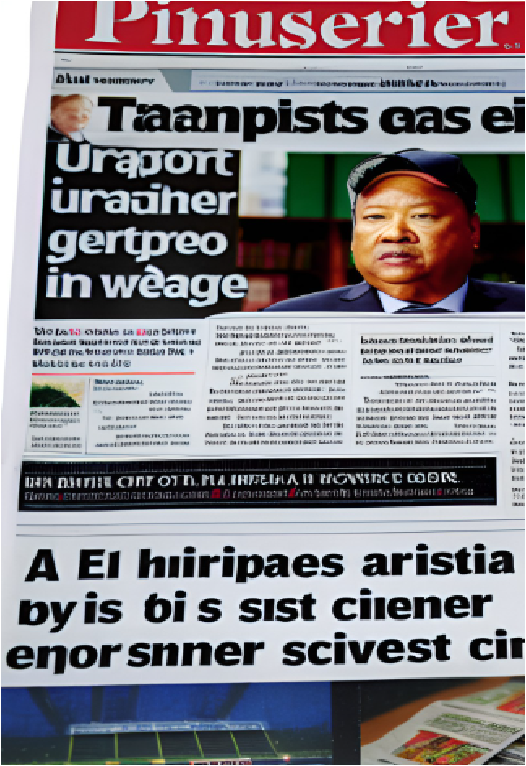 Foreign language newspaper