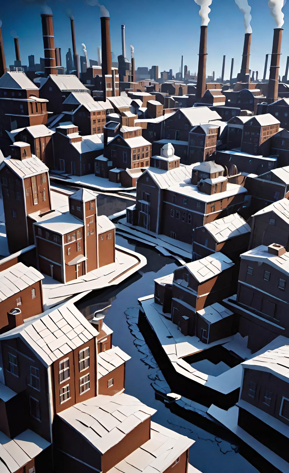 Airflow disruption on industrial site