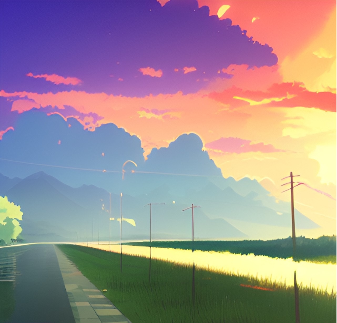 Storm or pollution in the sky