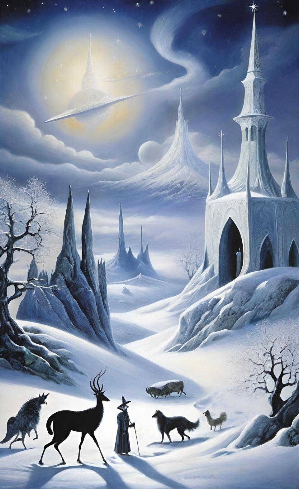 winter snow background