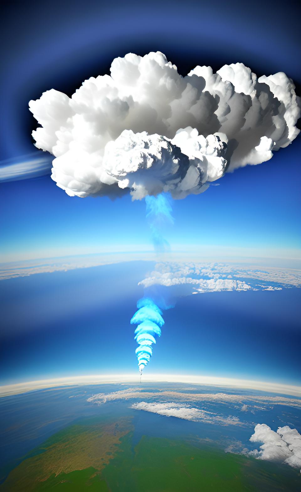 What's the best way to visualize air pollution levels across a large area? Global warming effects on earth?