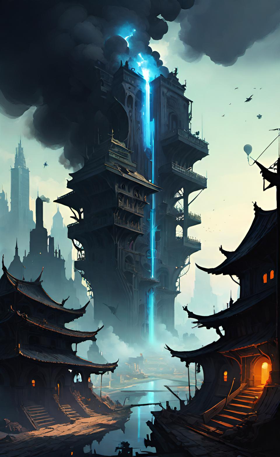 Predict pollution based on receptor height