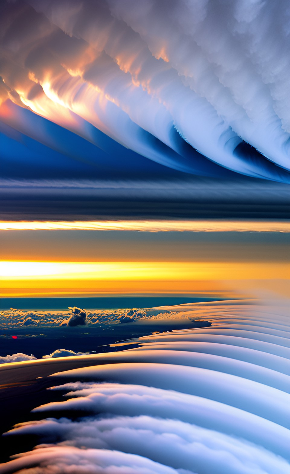 Strange wind patterns