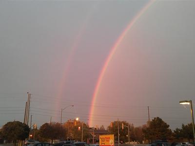 A double rainbow