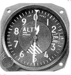 Airplane altimeter