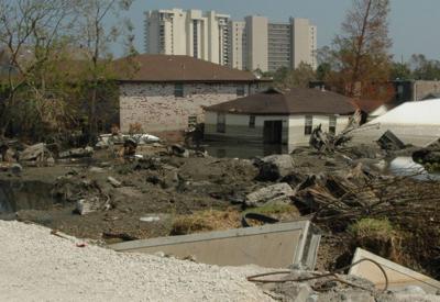 Clean-up in progress