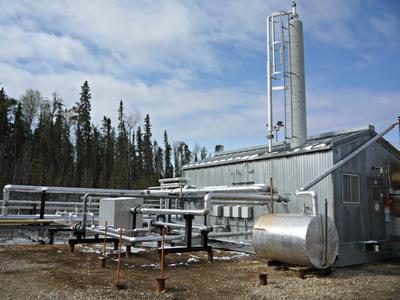 Natural Gas Compressor<br>Used in an industry that has supplemented coal