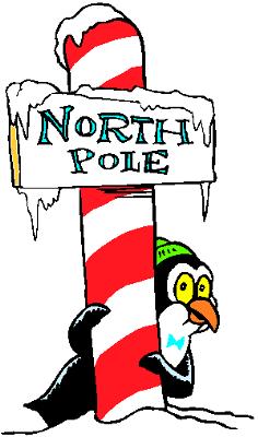 A penguin at the North Pole?