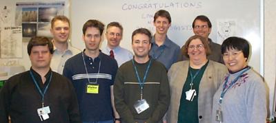 Barry's Old Meteorology Class - 2002  (I'm on the far left)