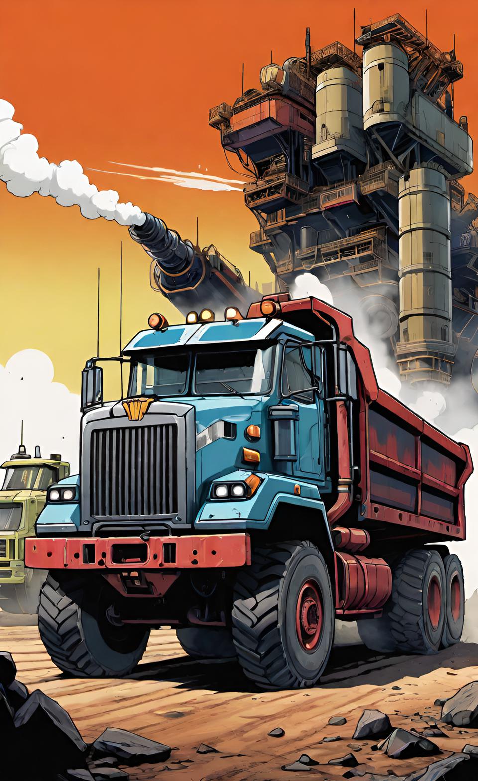 Emissions from mobile mine fleets, including heavy haulers, are documented in annual reports. Heavy haulers for mines