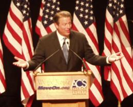 Al Gore does...