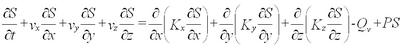 Mass Transport Equation