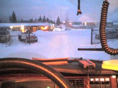Front Seat in the winter