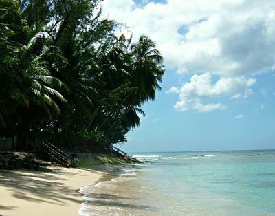 Beach and Crystal Blue Water