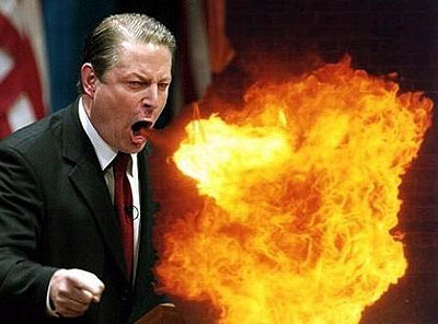 What is Al Gore full of?